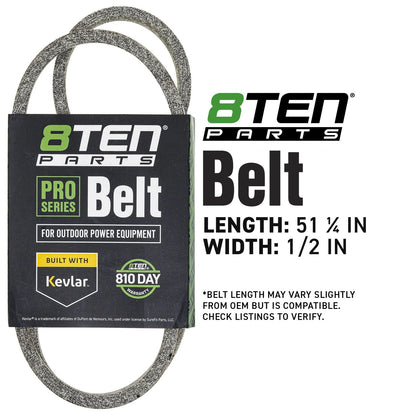 8TEN Kevlar Belt for Cub Cadet Tank M48 M54 M60 M72 (01007015P, 1007015)