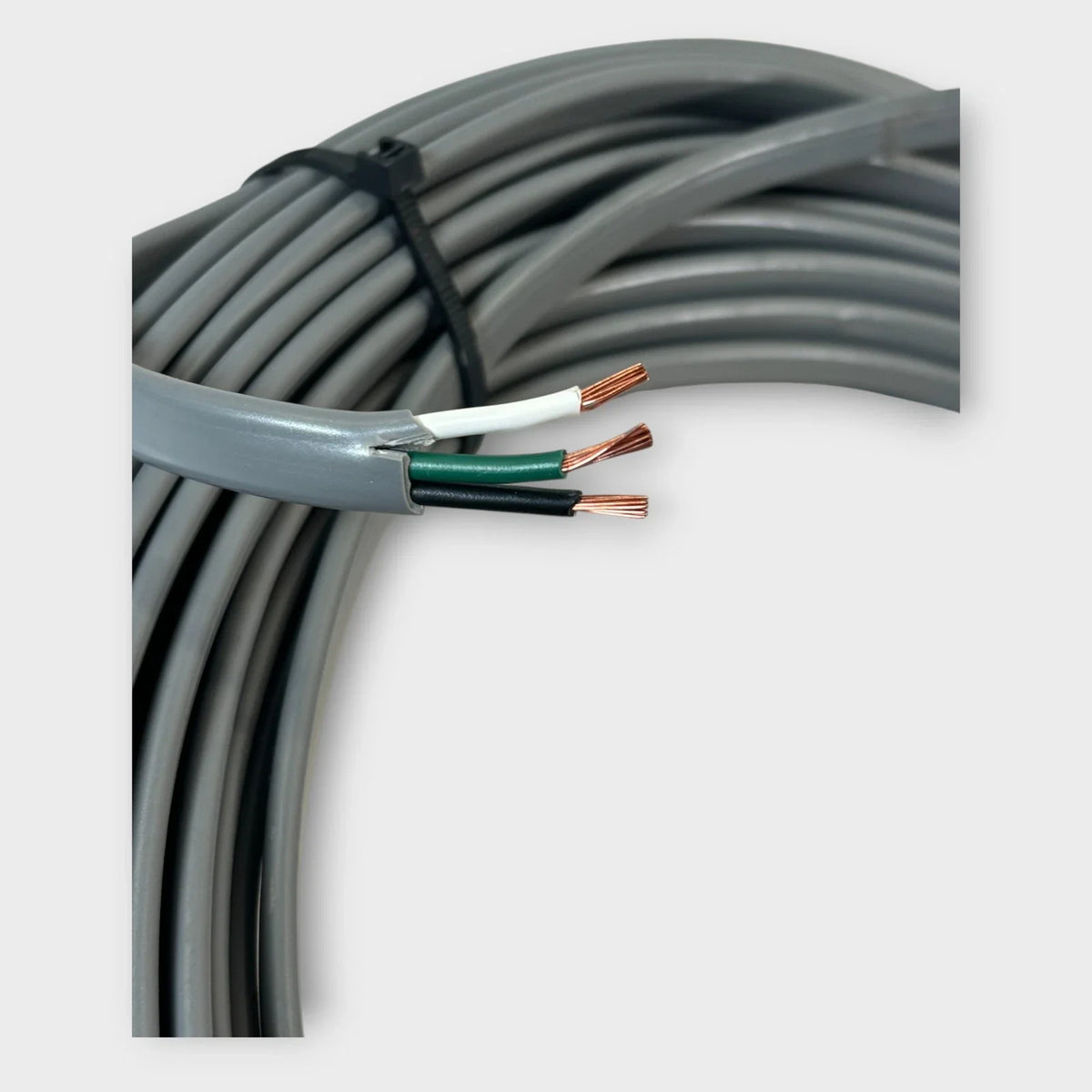 14 AWG Flat Marine Cable, 3 Conductors, Copper Wire, 100Ft