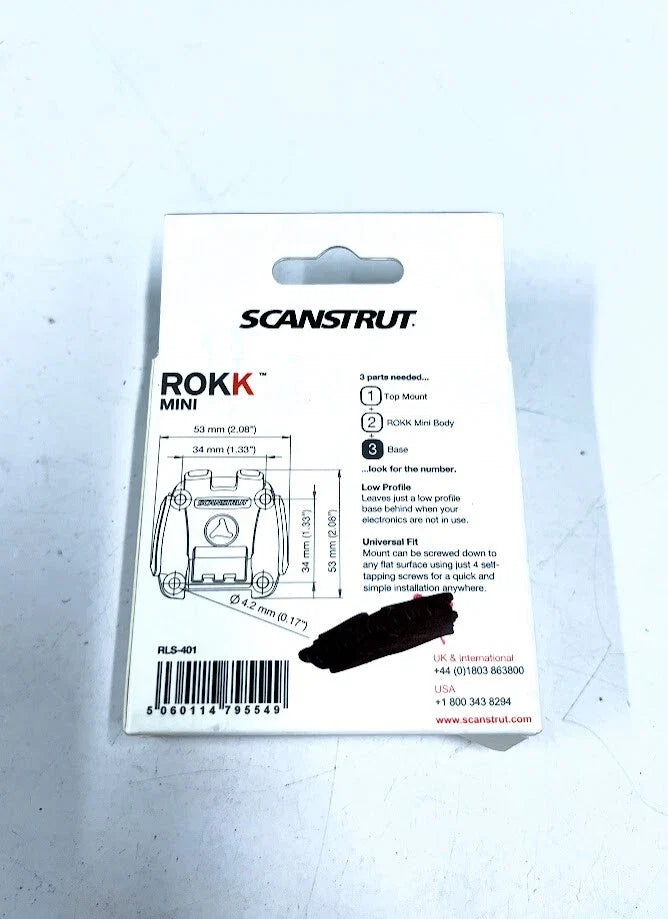 Scanstrut ROKK Mini RLS-401 Screw Down Mount/Base for ROKK Mini (2010–2023)