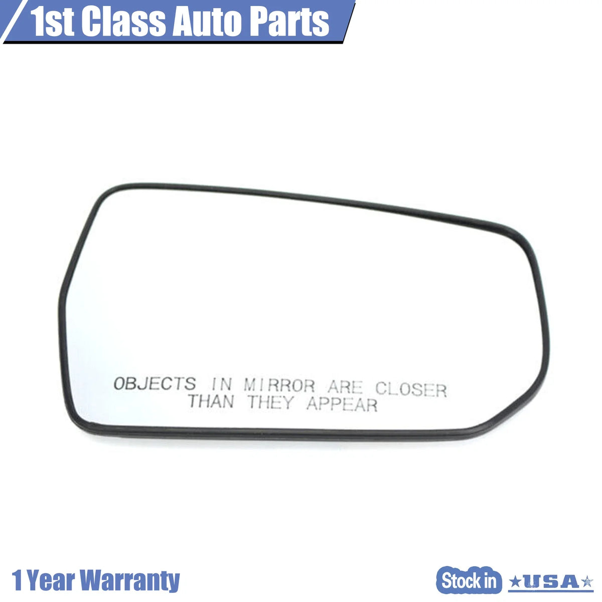 Rear View Mirror Glass with Backplate for Chevrolet Malibu (2016–2021)