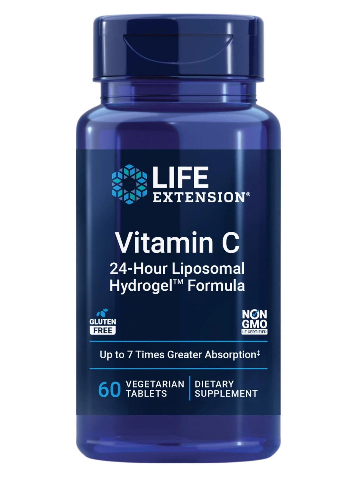 Vitamin C 24-Hour 60 Count for Life Extension