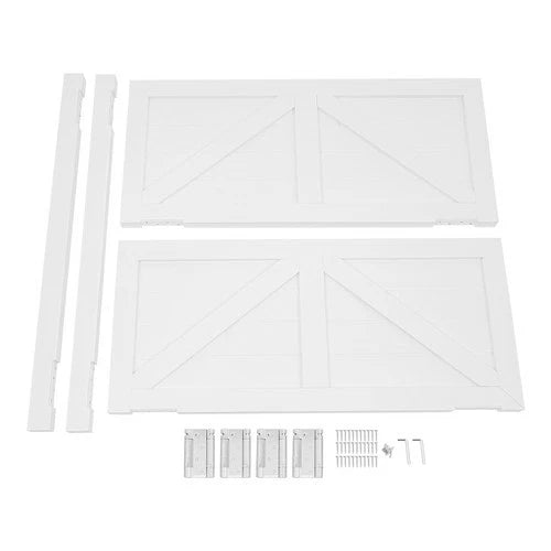 Double-Door Leaf Wood Partition Doors for Entrance Partition