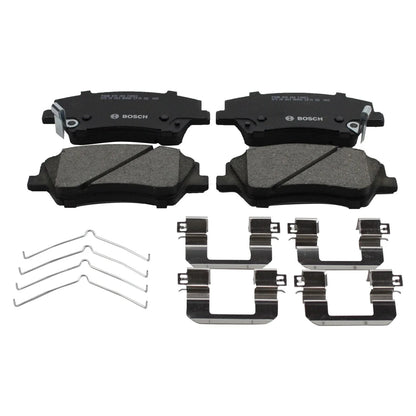 DuraGo Front Rotors & Bosch QuietCast Ceramic Disc Brake Pad Kit for Niro EV (2023–2024)
