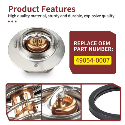 Thermostat w/ O-Ring for Kawasaki Mule PRO-FX PRO-FXR PRO-FXT (2015–2023)