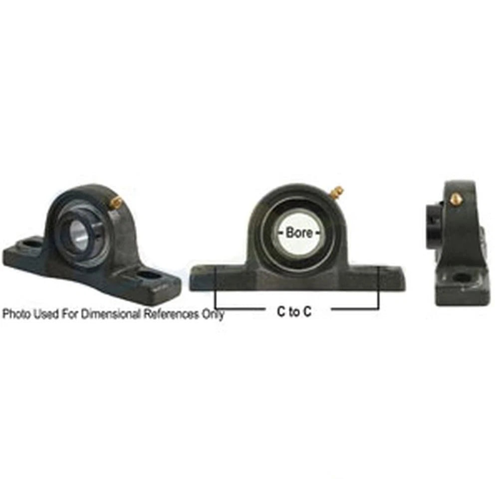 Pillow Block Assembly with Lock Collar for A-WGPZ12-P-AI