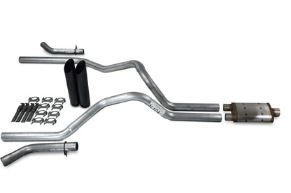 2.5" Dual Exhaust Kit for Dodge Ram 1500 (1994–2003) Magnaflow XL Black Tips