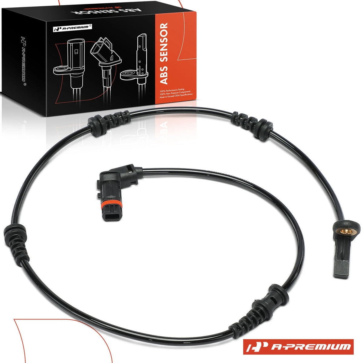 Front ABS Wheel Speed Sensor for Mercedes-Benz R350 (2006–2013) A2519055700, A2514404937, 2519055700, 2514404937, 2515401117, ALS1856