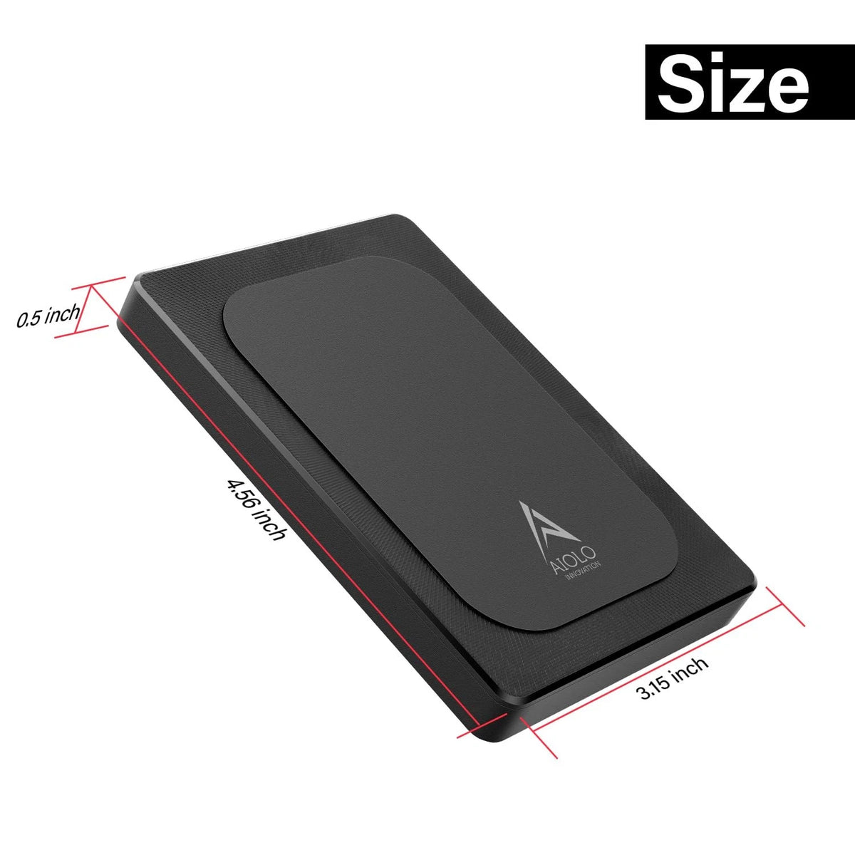 500GB External Hard Drive for Aiolo Innovation