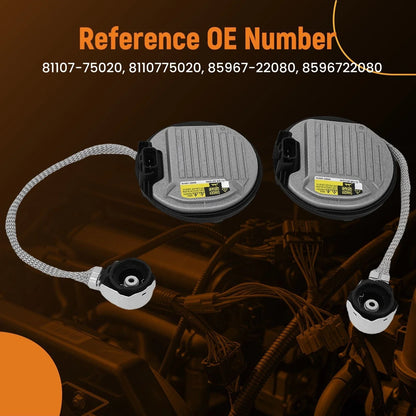 Front HID Headlight Ballast for Lexus IS250C IS350C (2014–2015)