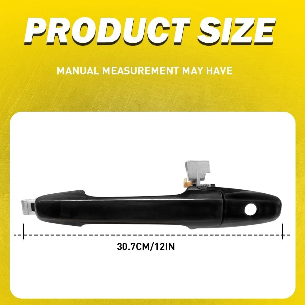 Front Left Door Exterior Handle for Honda Civic (2006–2011) 72180SNAA11ZF Black