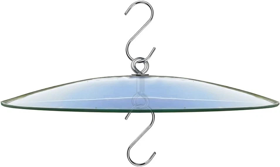 10-Inch Clear Protective Dome for Bird Feeders - Rust Resistant