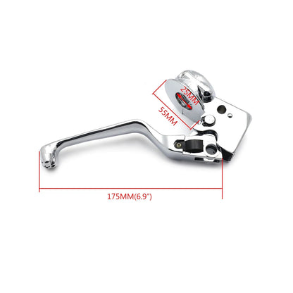 Clutch Lever with Mount Bracket for Harley Dyna Touring Softail Sportster (883–1200)