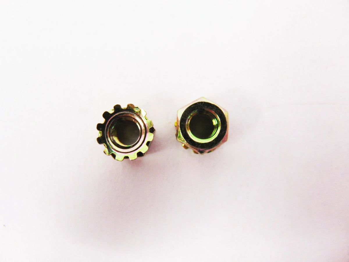 Set of 2 Hex Nuts with Washers for Arctic Cat Snowmobile (0623-038)