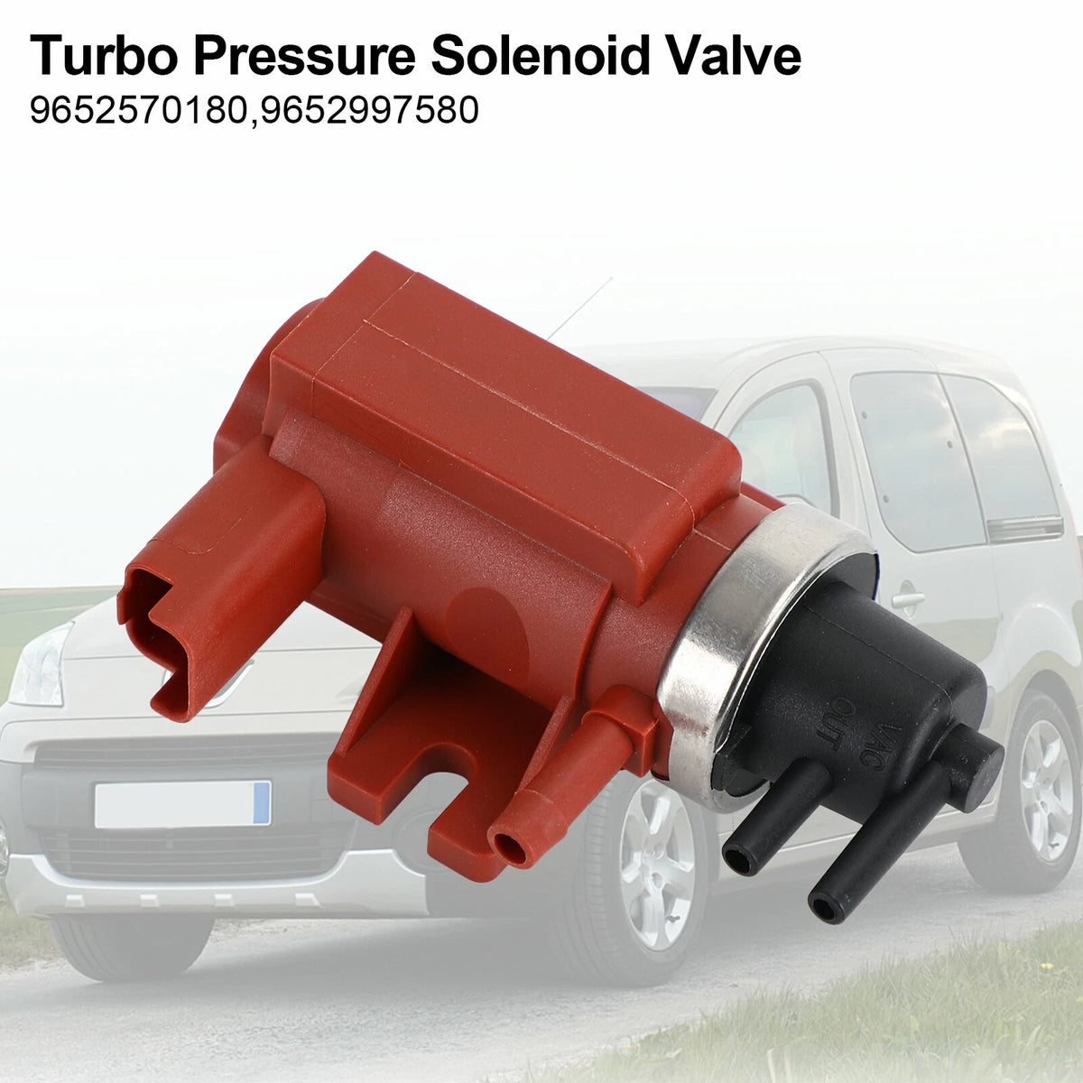 Turbo Pressure Solenoid Valve for Ford Focus C-Max Fiesta Fusion (9652570180, 9652997580)