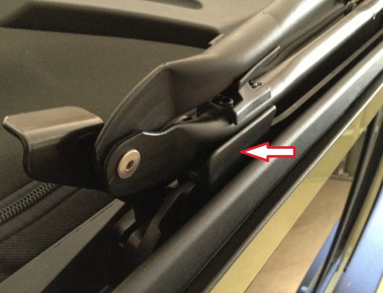 2X Soft Top Front Side Bow Latch Kit for Jeep Sunrider