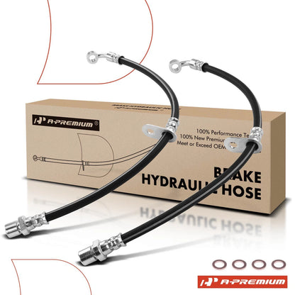 2X Rear Brake Hydraulic Hose for Subaru BRZ (2013–2016) 26541CA031, 26541CA021