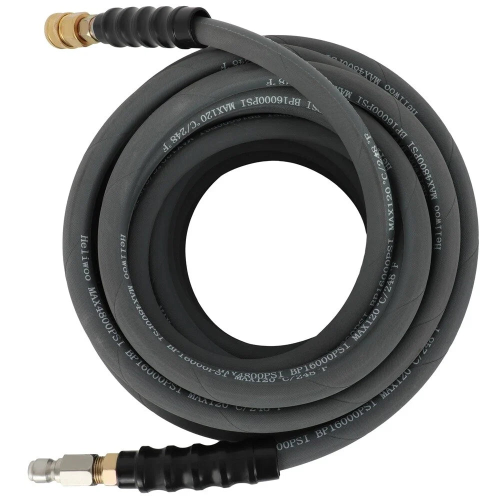 50ft Pressure Washer Hose for Hot & Cold Water