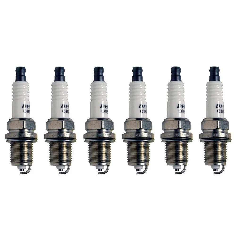 Set of 6 Denso U-Groove Spark Plugs (Gap 0.032) for