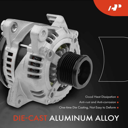 Alternator for Mercedes-Benz SLS AMG (2011–2015) 180A 6-Groove