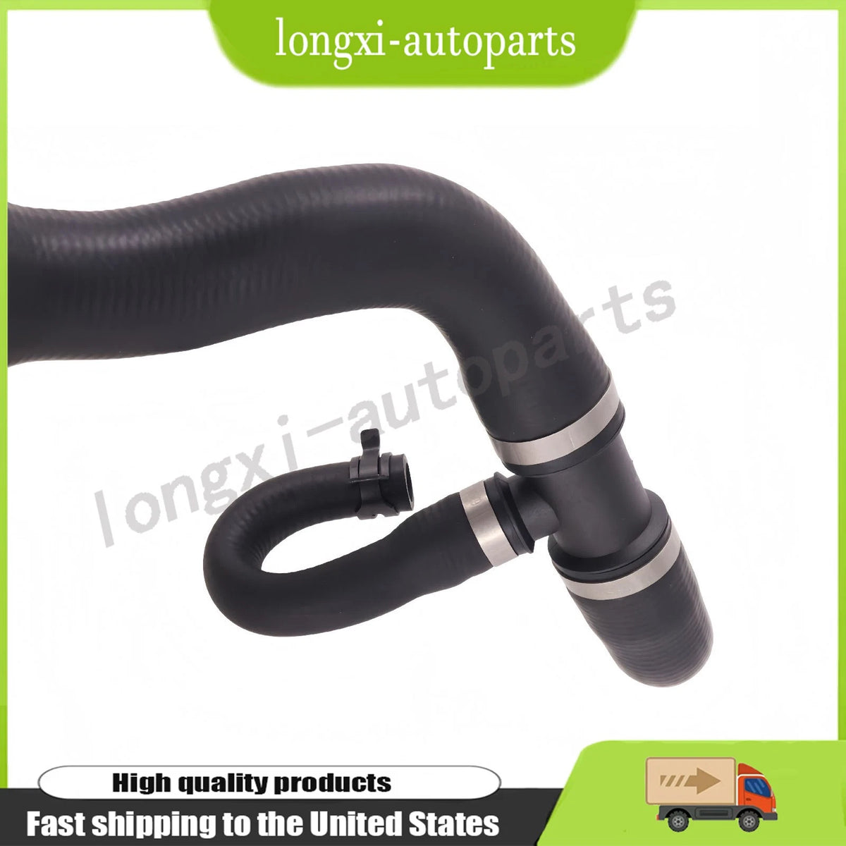 Upper Radiator Coolant Hose for Volvo C30 C70 S40 V50 (2006–2013) 30650750