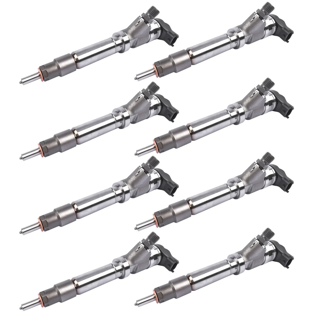 8pcs Diesel Fuel Injectors for Chevy Duramax Savana (2007–2010) 0445120082