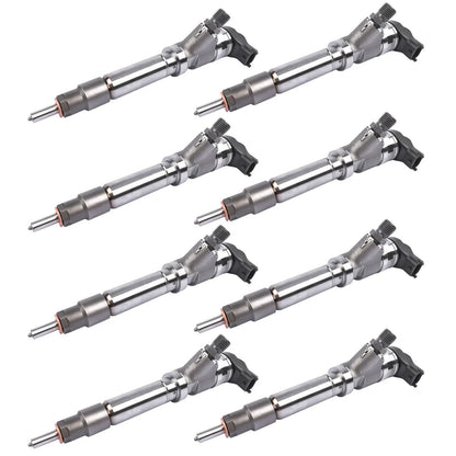 8pcs Diesel Fuel Injectors for Chevy Duramax Savana (2007–2010) 0445120082