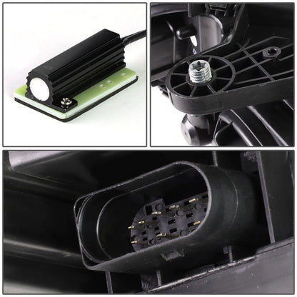 3D LED Bar Projector Headlights for Mercedes-Benz C-Class (2011–2015)