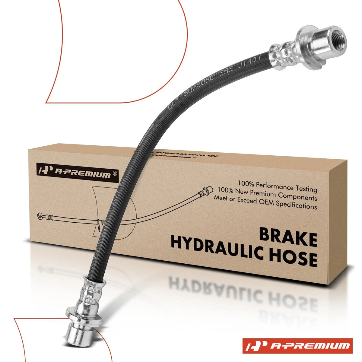 Rear Brake Hydraulic Hose for Honda Civic (1984–2000) 01466S04000, 2203767