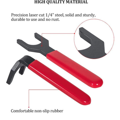 2Pcs Fuel Line Disconnect Tool Set for Cummins ISB ISX