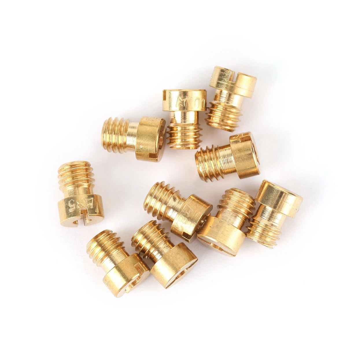 10 Round Head Main Jet Kit for Motorcycle Scooter PZ19 T9 (82-105)