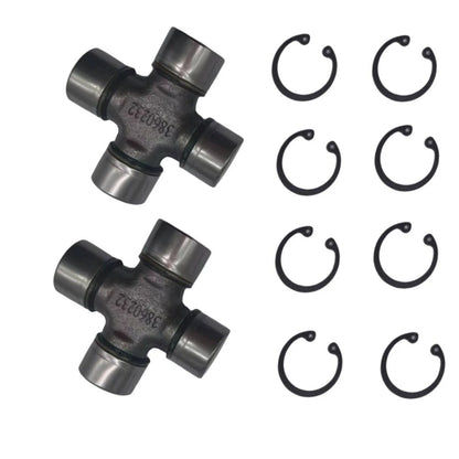 2Pcs U-Joint for MerCruiser Mercury (865496A01, 865493A01, Sierra 18-6406)