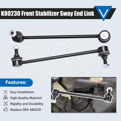 2X Sway Bar Links for Pontiac Vibe (2003–2010)