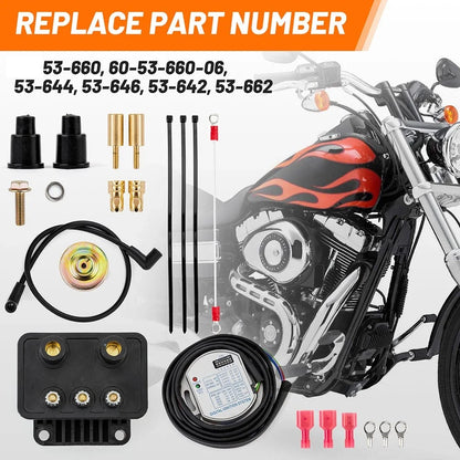 Ignition Coil Kit for Harley Sportster XL Evo Big Twin (Single Fire)