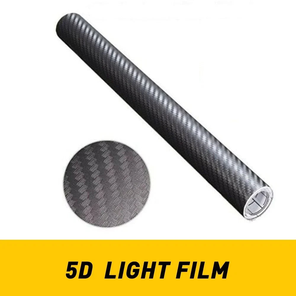 5D Carbon Fiber Vinyl Film Wrap for Automotive Applications (Bubble Free)