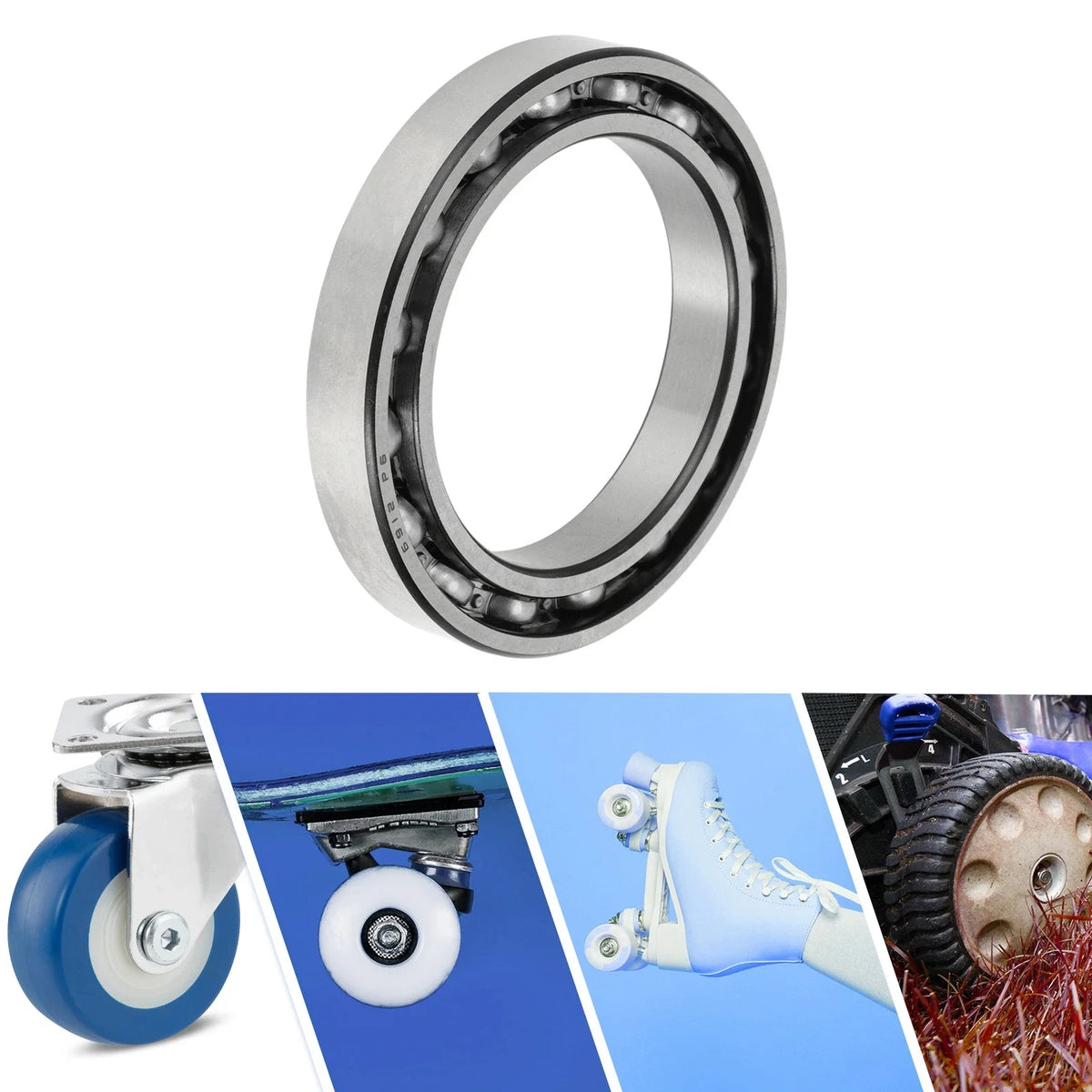 Deep Groove Ball Bearing 60x85x13mm for Scooter Skateboard (1 Pc)