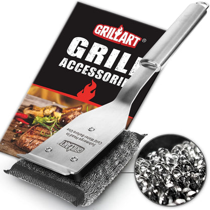 Grill Brush for Outdoor Grill (Bristle Free)