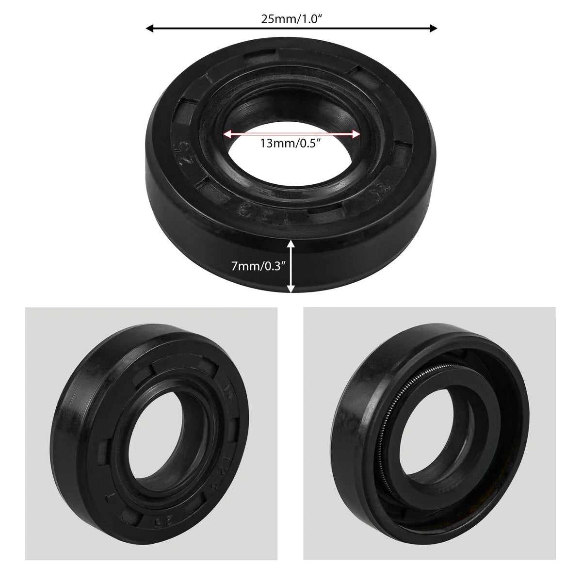 Shift Oil Seal for Honda CB400 CM400 CM450 CB750 (12.5X25X7, Replace 91204-425-003)