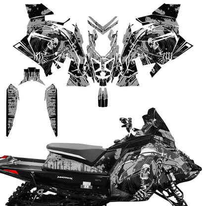 SLED Graphics Decals Stickers for Polaris Matryx Indy Assault (2020)