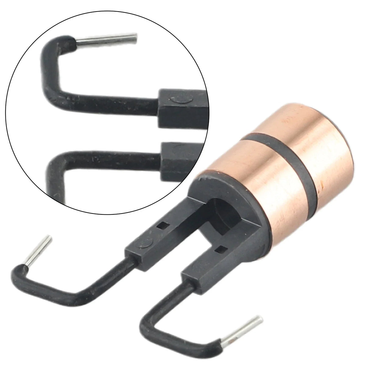 Set of 2 Copper Slip Rings for Generator Collector 14.8x6.7x8 mm