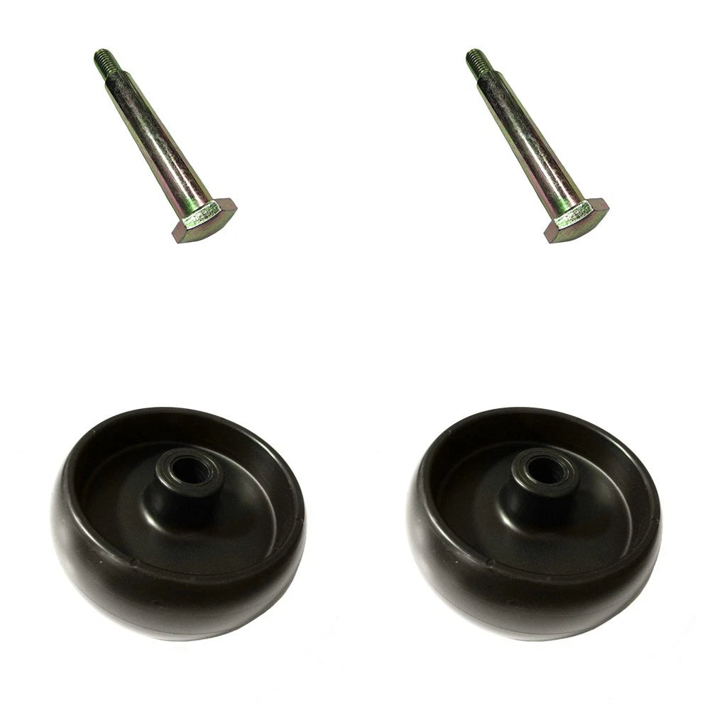 2X Deck Wheels w/ Bolts for John Deere L110 L130 D110 D140 D17