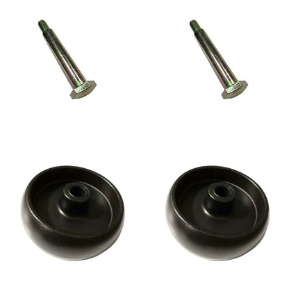 2X Deck Wheels w/ Bolts for John Deere L110 L130 D110 D140 D17