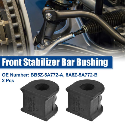 2X Rear Suspension Sway Bar Stabilizer Shaft Bushing for Ford Explorer (2011–2019)