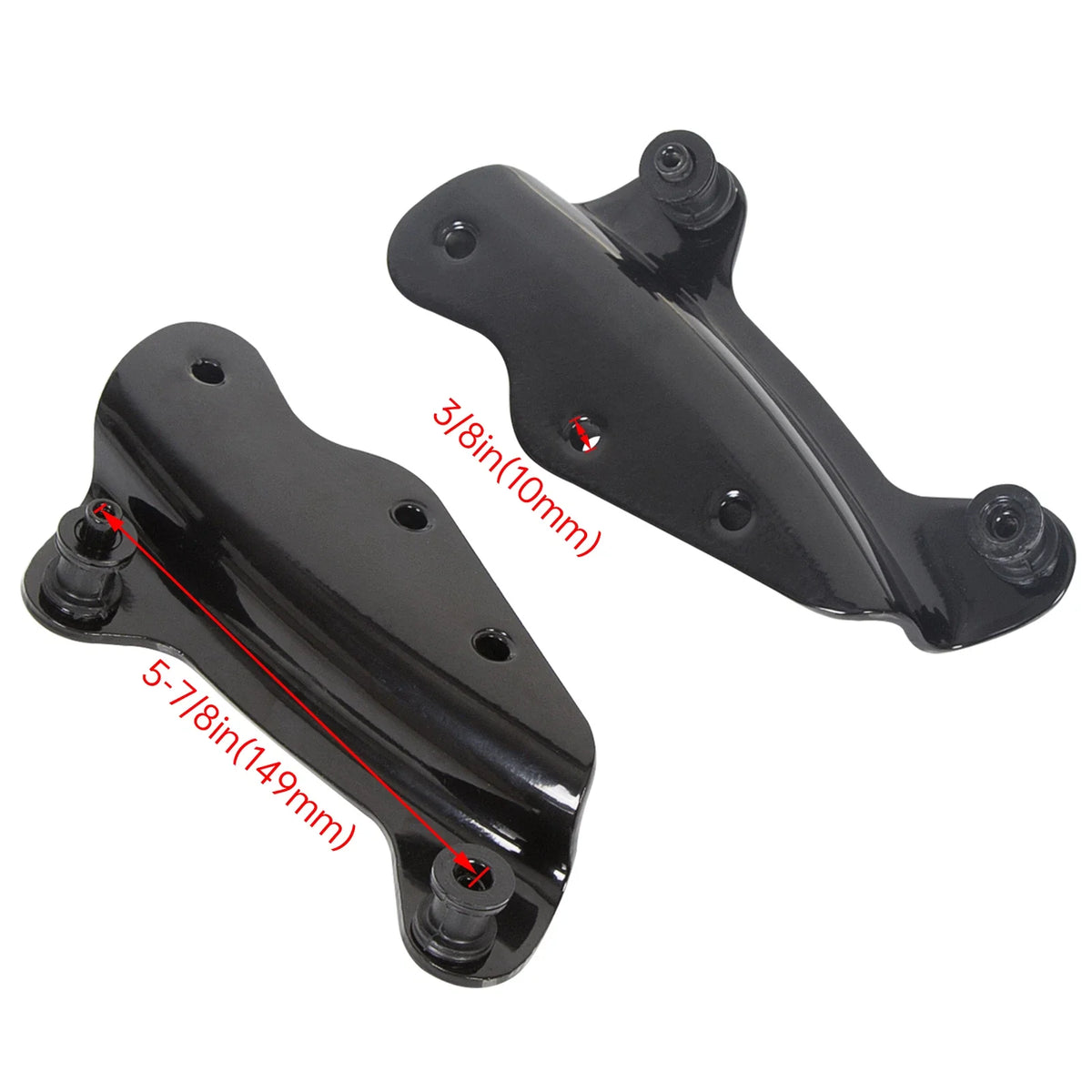 4 Point Docking Hardware Kit for Harley Touring Street Glide Road King (2009–2013)