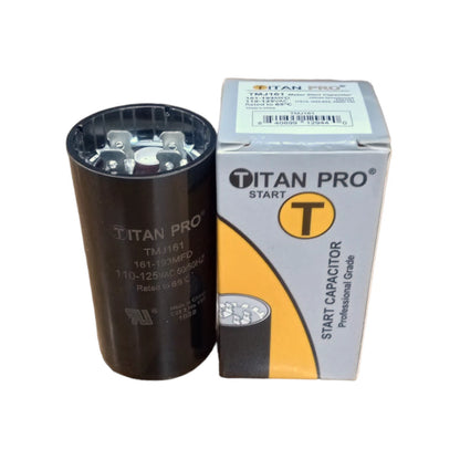 Motor Start Capacitor for Titan Pro TMJ161 (161-193 MFD UF / 110-125 VAC)