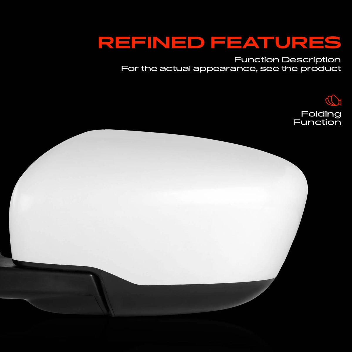 Driver Power Mirror for Nissan Rogue (2014–2020) - 963029TB0A, 963749TB0A, NI1320267