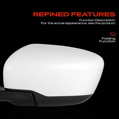 Driver Power Mirror for Nissan Rogue (2014–2020) - 963029TB0A, 963749TB0A, NI1320267