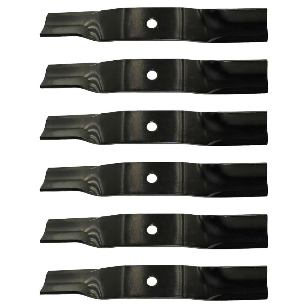 6 XHT HD Blades for Kubota 48" Decks