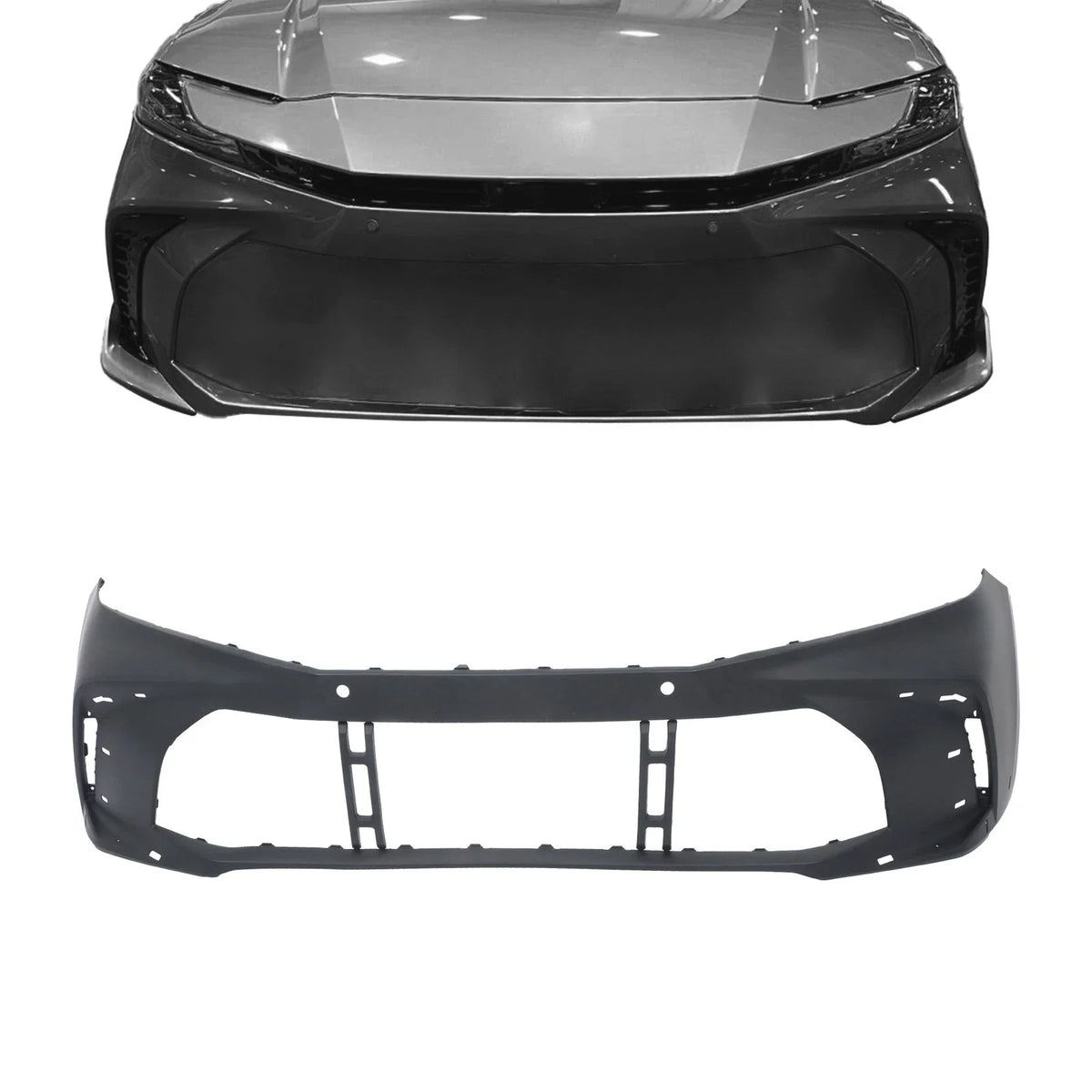 Front Bumper Cover for Toyota Camry XSE (2025) with Sensor Holes
