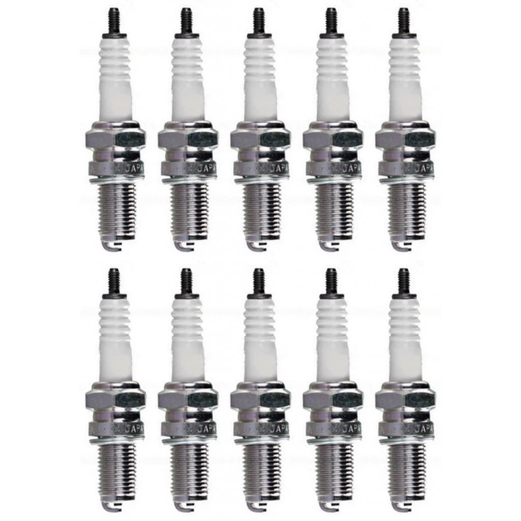Box of 10 Standard Spark Plugs for Kawasaki KLF220/250 (2000–2008) TLX-ngk7162-CL360A79
