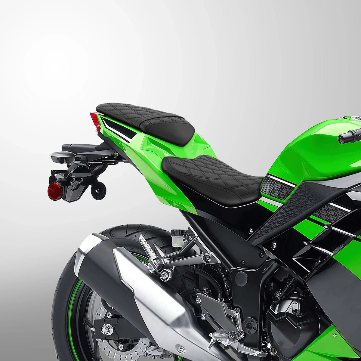 Driver & Passenger Seats for Kawasaki Ninja 300 EX300 (2013–2017)